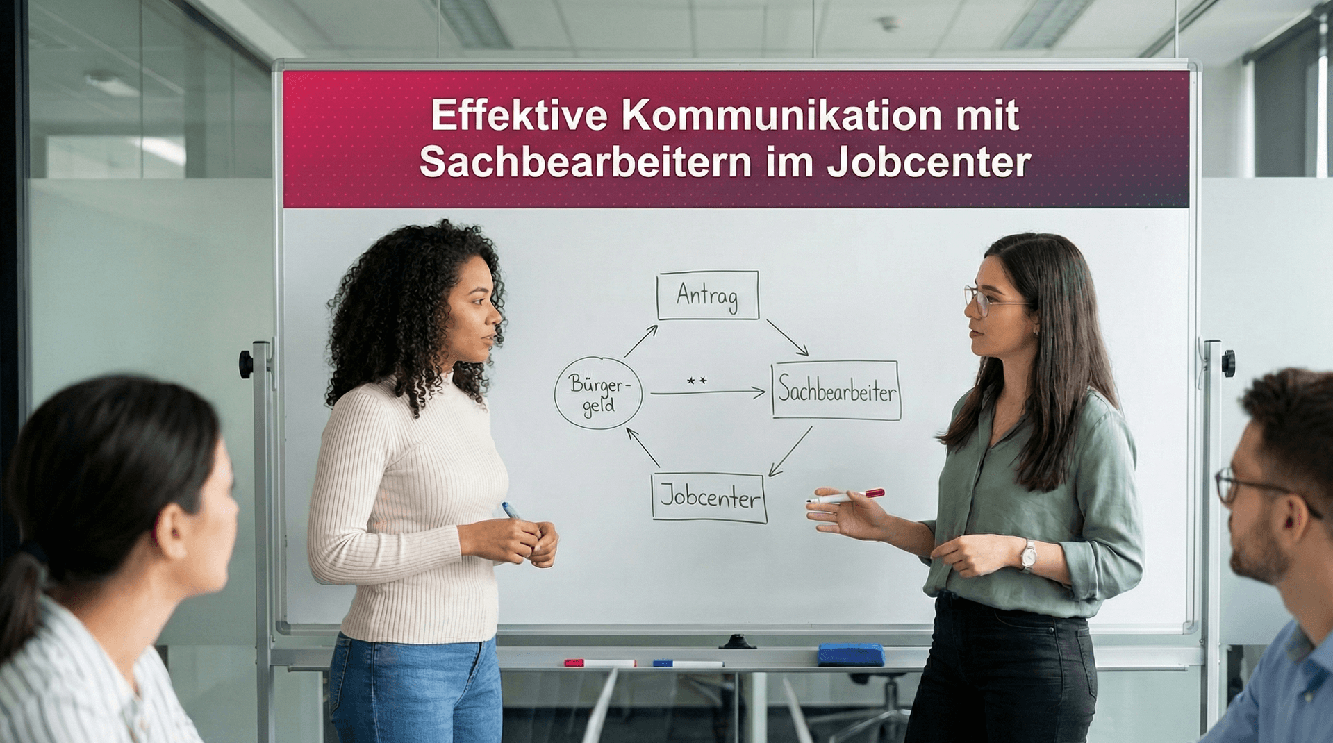 Effektive Kommunikation mit Sachbearbeitern im Jobcenter
