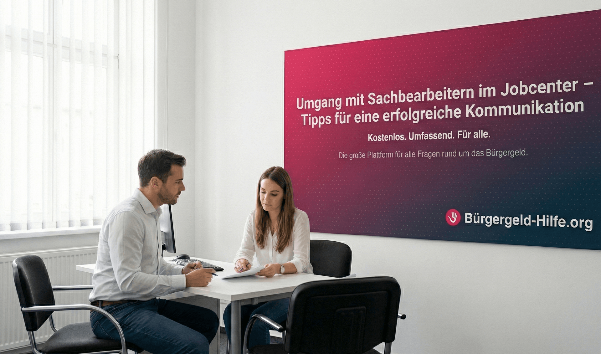 Umgang mit Sachbearbeitern im Jobcenter - Tipps für eine erfolgreiche Kommunikation