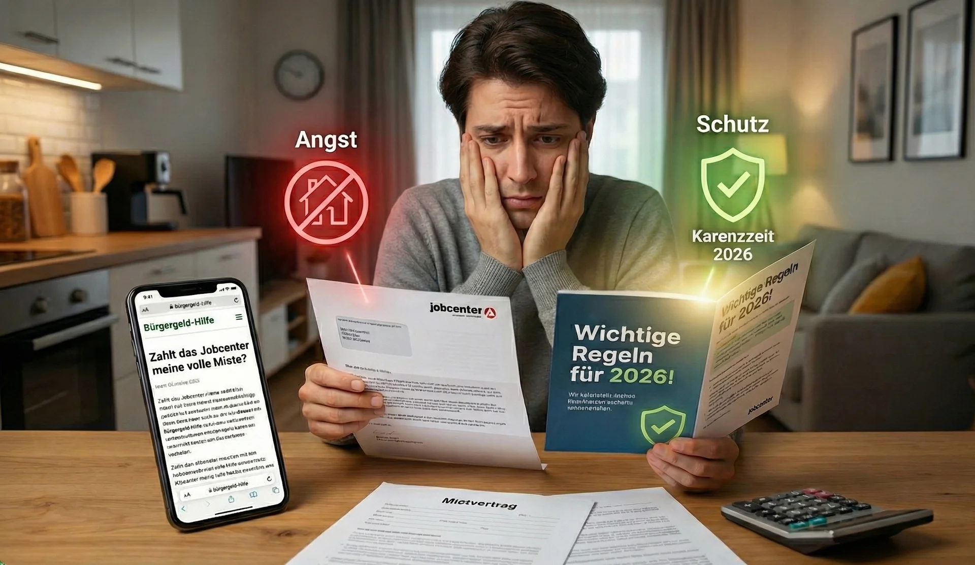 Zahlt das Jobcenter meine volle Miete? Wichtige Regeln für 2026!