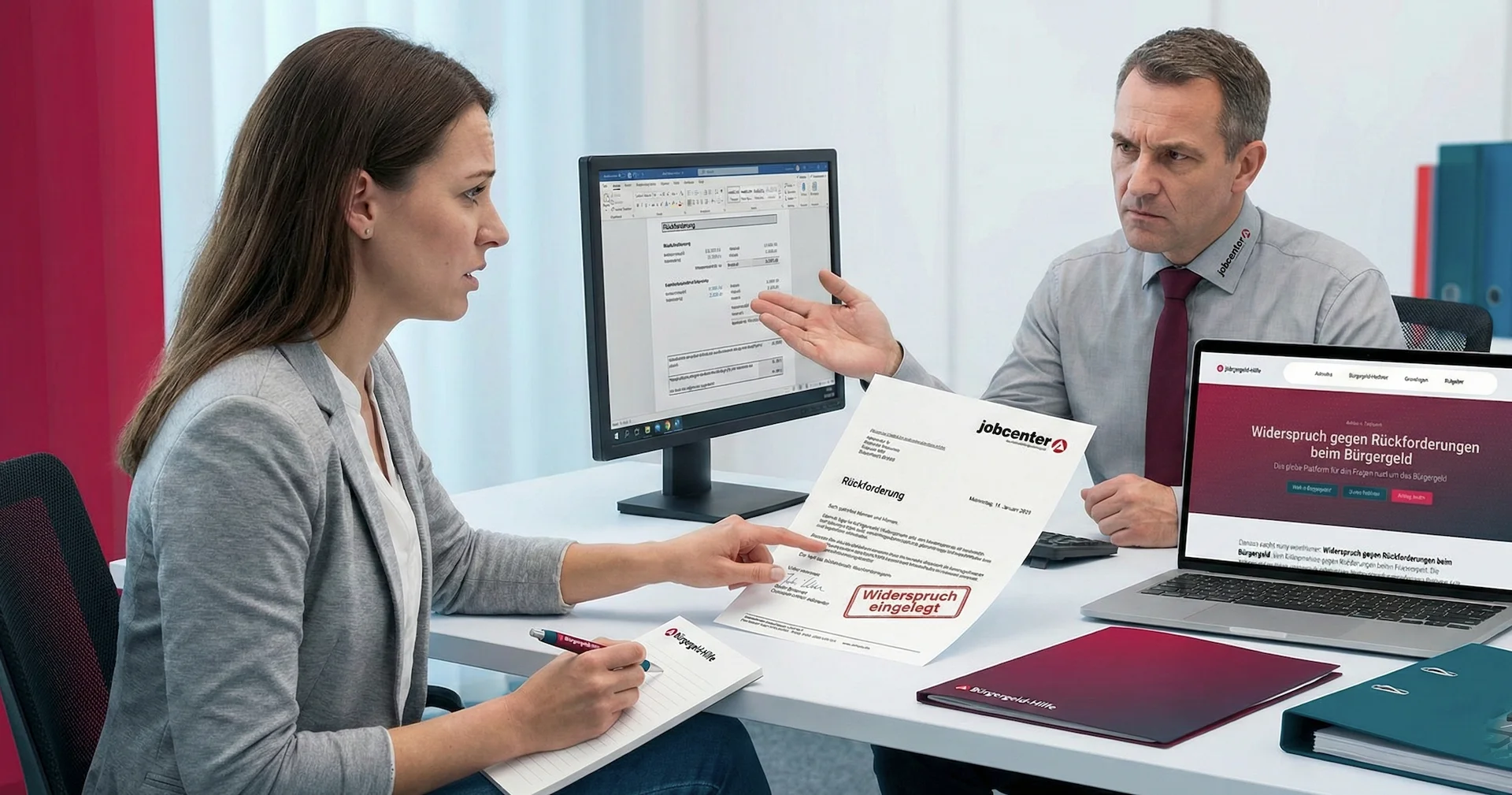 Widerspruch gegen Rückforderungen beim Bürgergeld