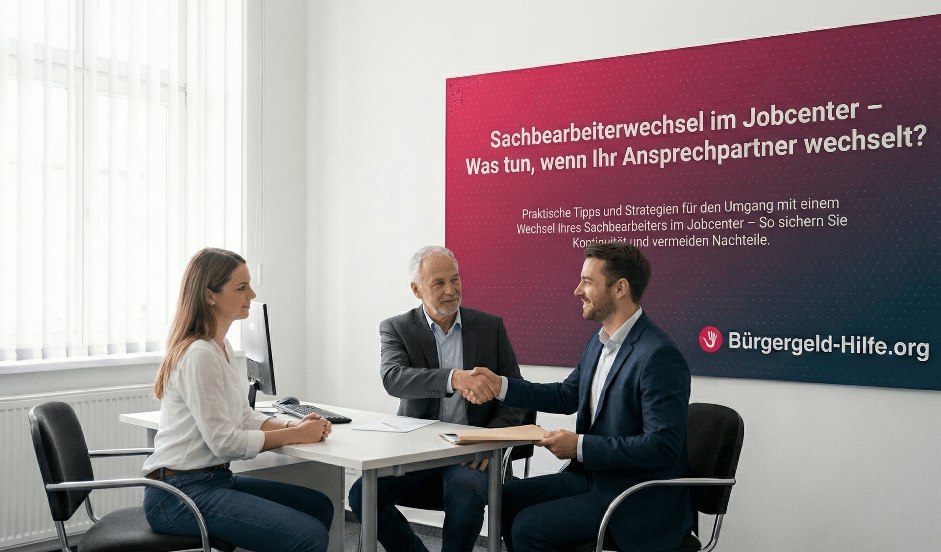 Sachbearbeiterwechsel im Jobcenter - Was tun, wenn Ihr Ansprechpartner wechselt?