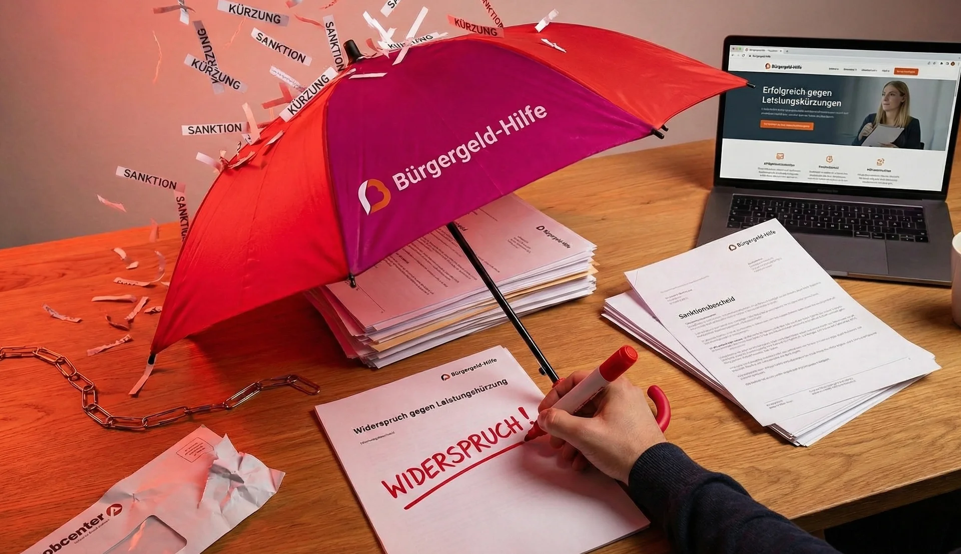 Widerspruch gegen Leistungskürzungen beim Bürgergeld