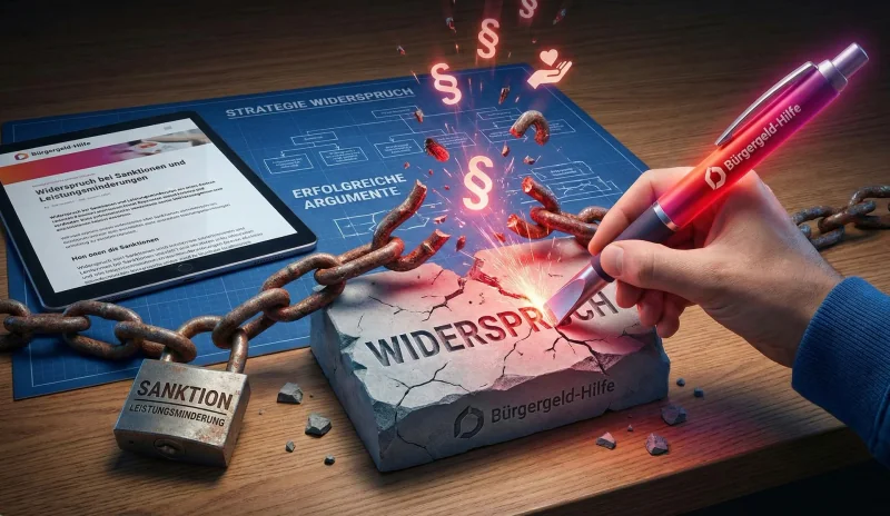 Widerspruch bei Sanktionen und Leistungsminderungen im Bürgergeld